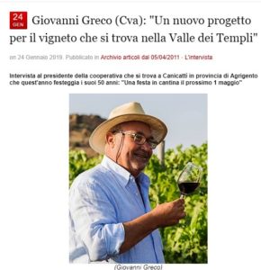 Cronache di Gusto CVA Canicattì