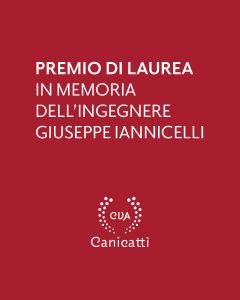Premio di laurea ingegneria idraulica iannicelli