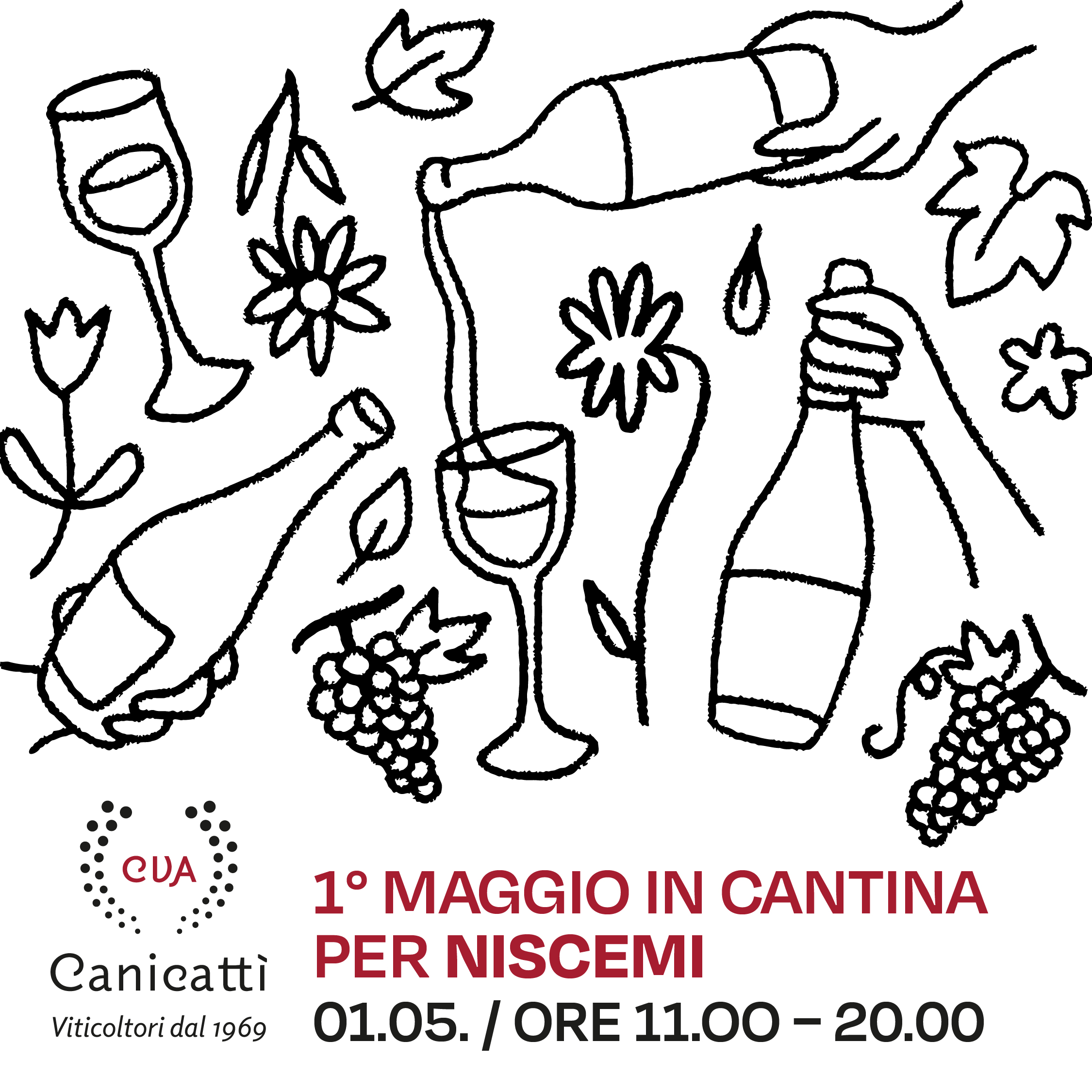 1 maggio in cantina cva canicattì